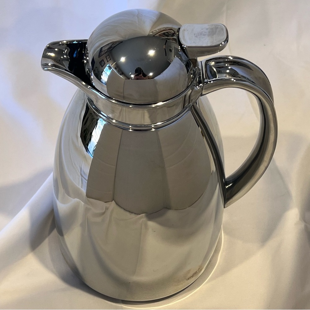 alfi Albergo 1.0L Thermal Carafe Germany Chrome Coffee Pot Vacuum Insulated